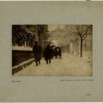 Umberto Orlandini, Sotto la neve, 1905 c.