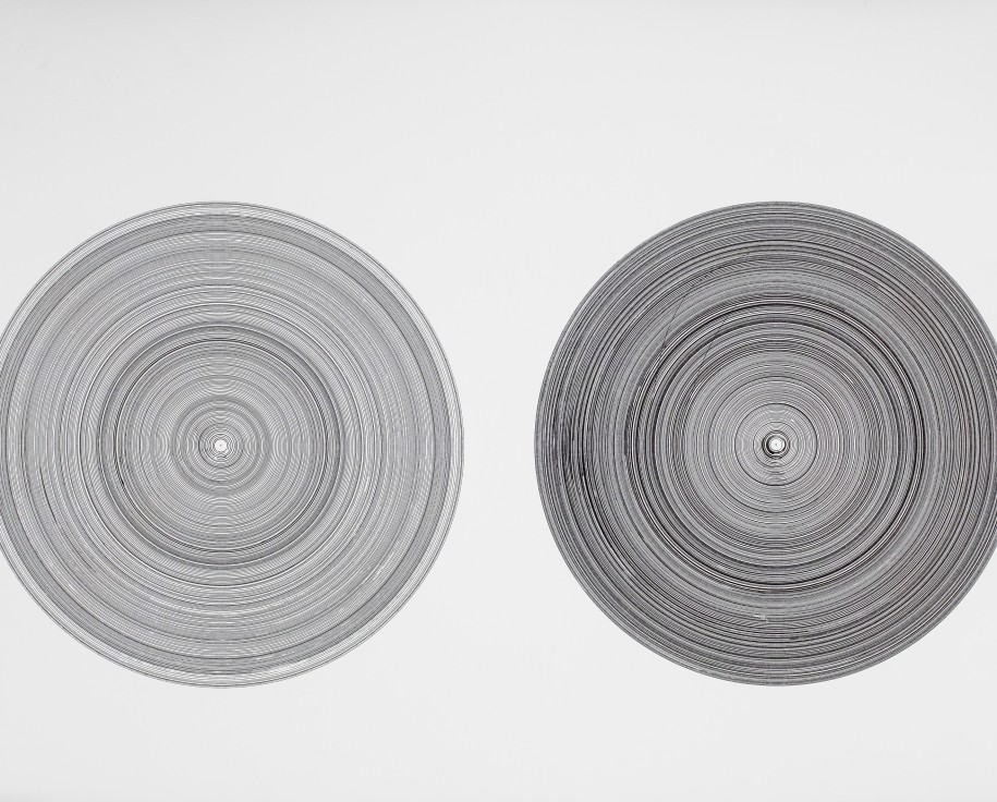 Massimo Bartolini, Madrigali A Cinque Voci Dell'Illustrissimo, & Eccellentissimo Prencipe Di Venosa, D. Carlo Gesualdo - Libro Terzo, inchiostro su carta, 2019.